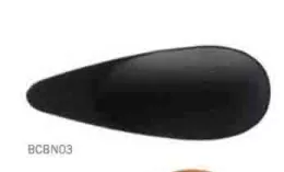 Langue de chat bambou noir - 10 cm x 3,8 cm (M)